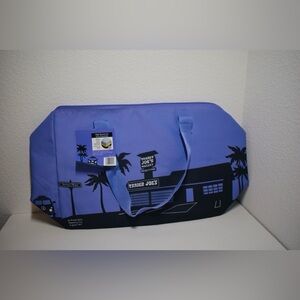 Limited Edition Trader Joe’s Lg Insulated Bag in hard to find Purple.
